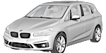 BMW F45 P1AA9 Fault Code